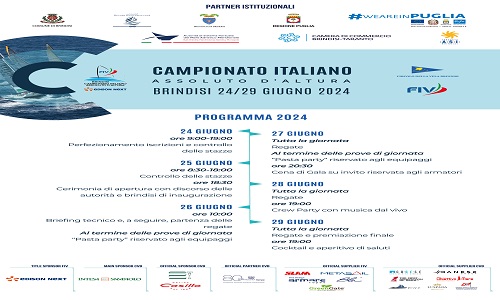 Vela:Oggi  il campionato nazionale  d'altura