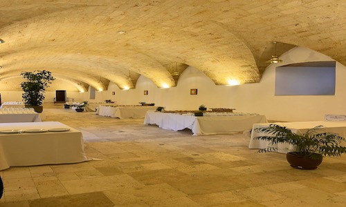 Passaggio di consegne del Comforanf presso il Castello Svevo di Brindisi.